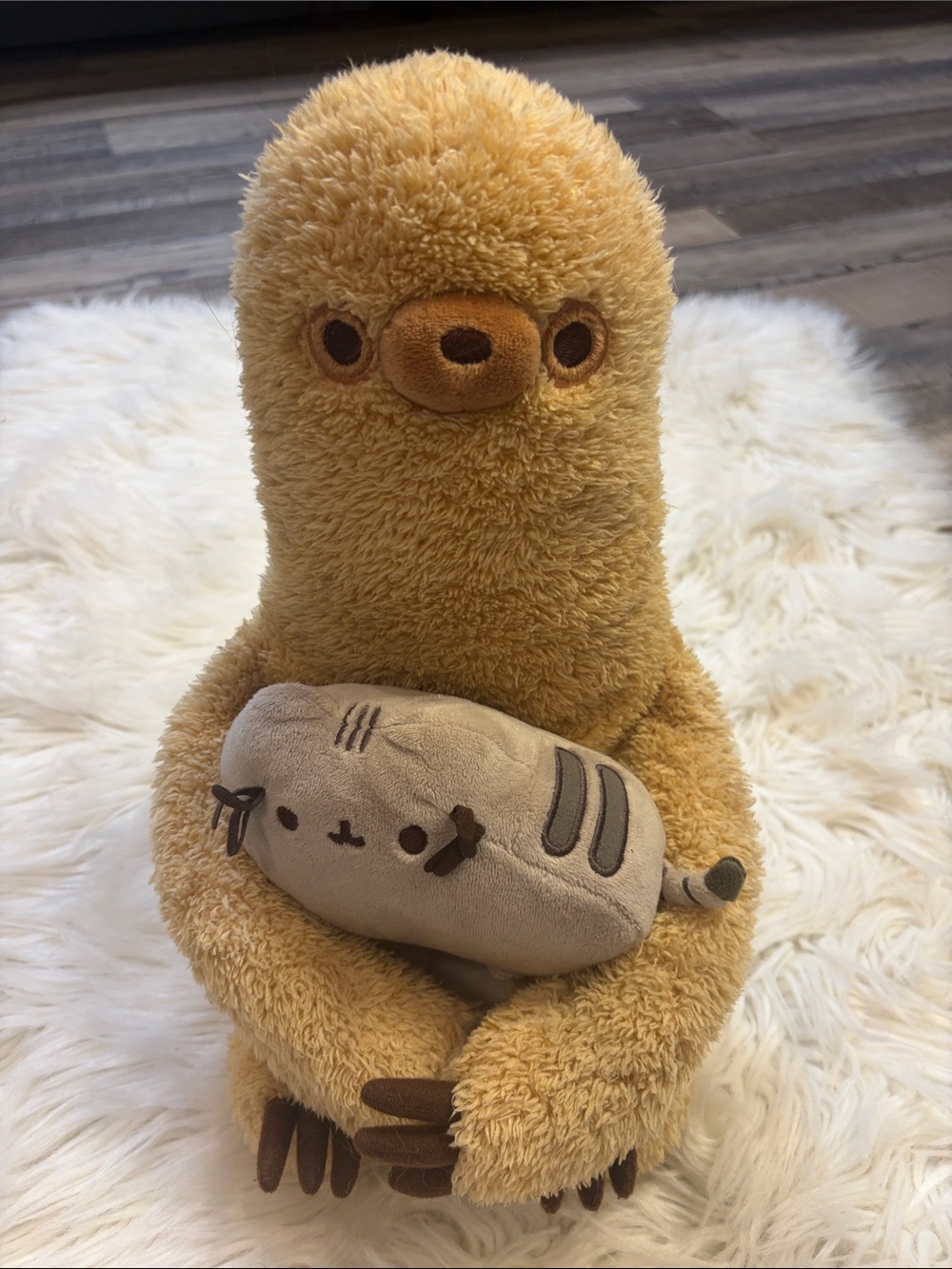Gund Pusheen with Sloth plush stuffed animal toy